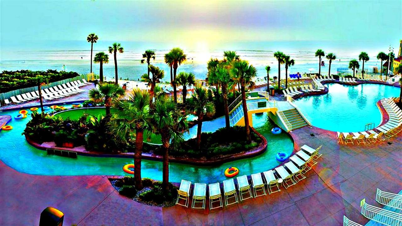 Vacation In Comfort And Luxury 1Br Oceanfront -Wyndham Ocean Walk 703 Дейтона-Бич Экстерьер фото